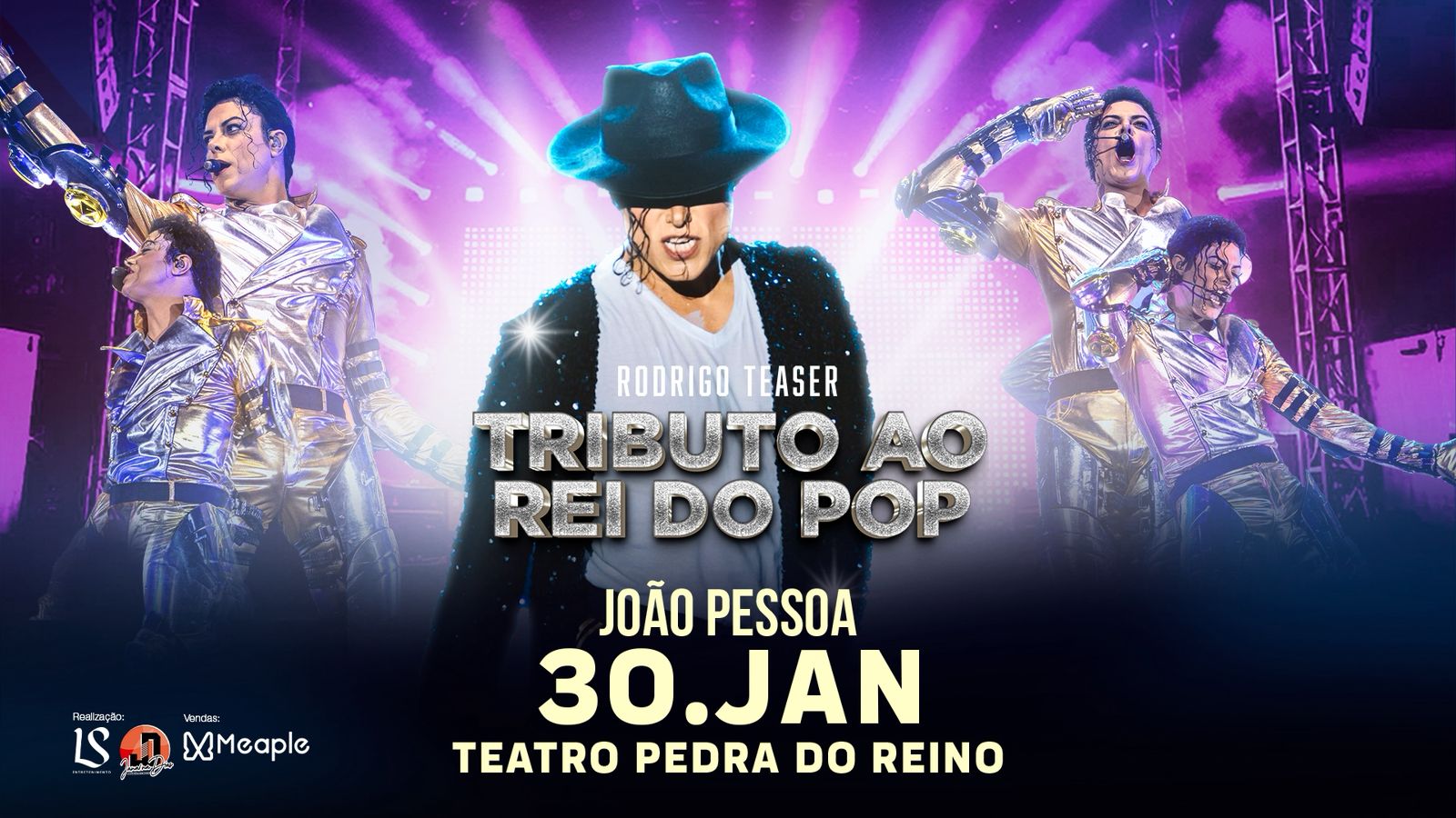 Rodrigo Teaser — Tributo ao Rei do Pop em João Pessoa