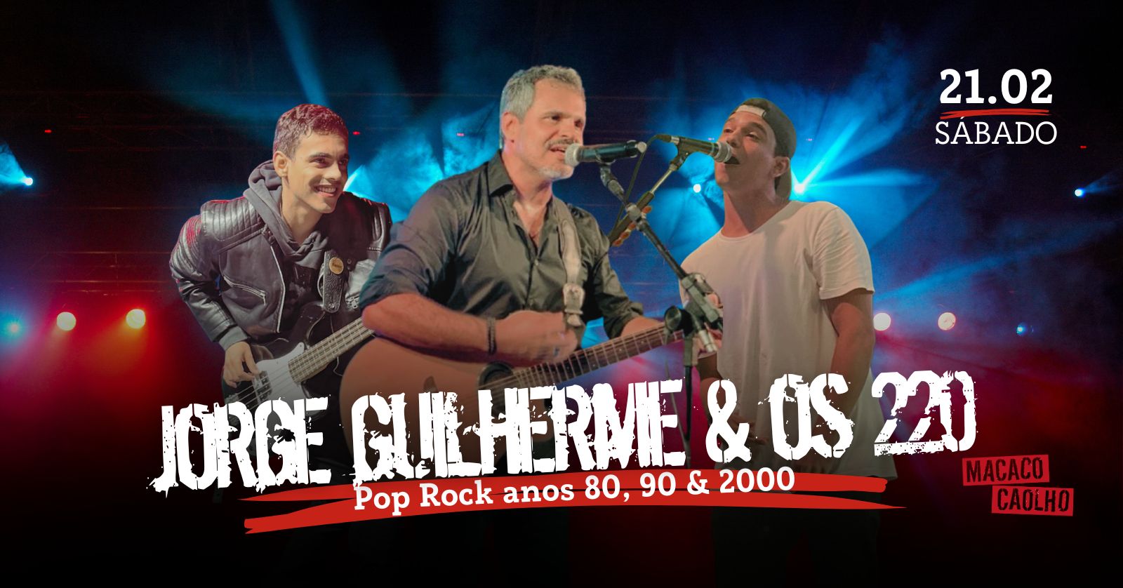 Jorge Guilherme & os 220 - Rock e Pop Rock 80"