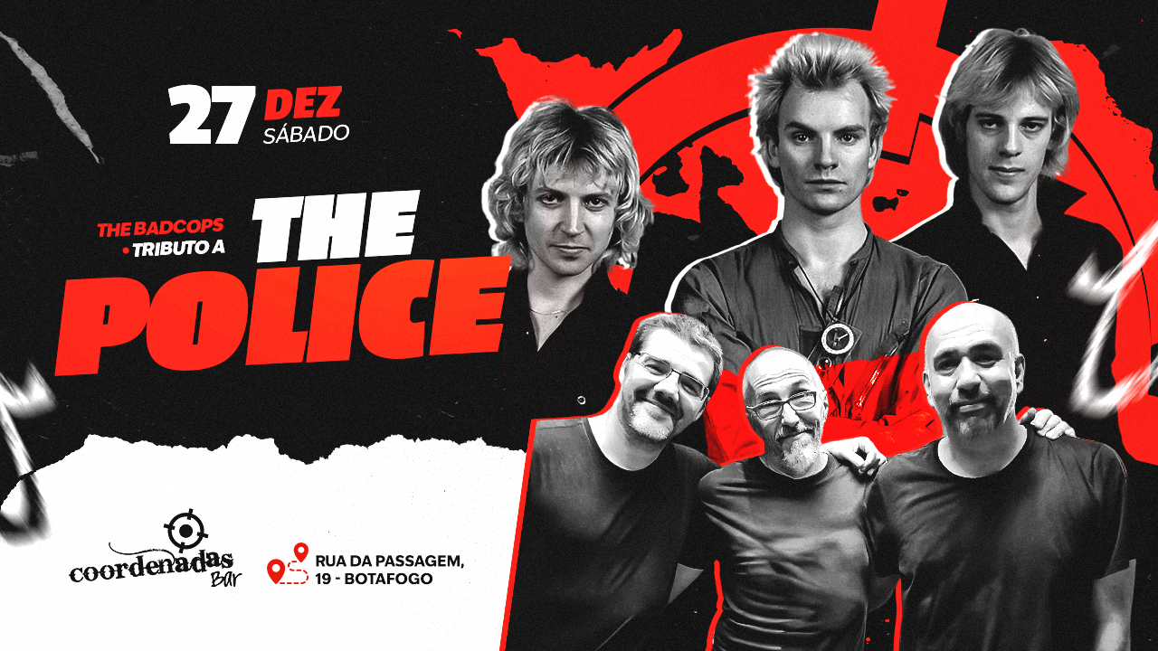 The BadCops | The Police Tribute no Coordenadas 