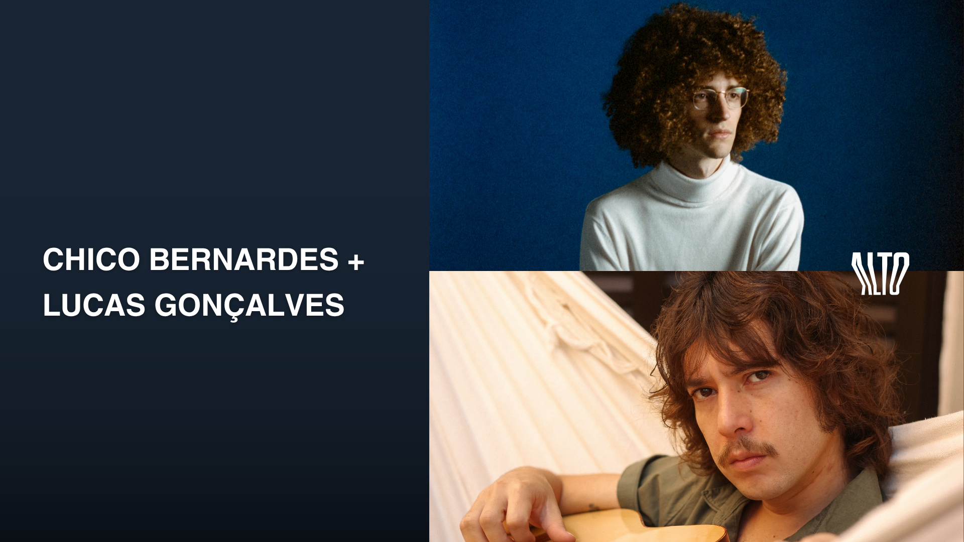Lucas Gonçalves + Chico Bernardes no Bar Alto