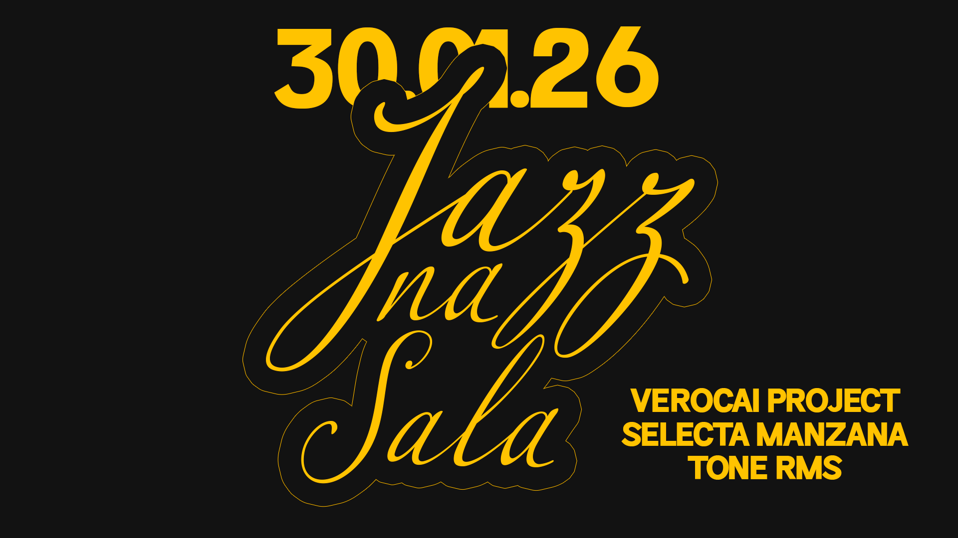 Jazz na Sala com  Verocai Project + Selecta Manzana + Tone RMS