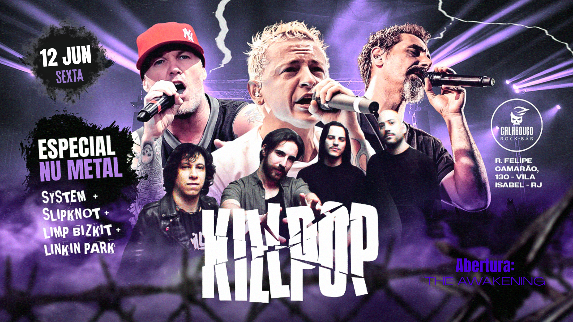 KILLPOP - NU METAL E METAL CORE