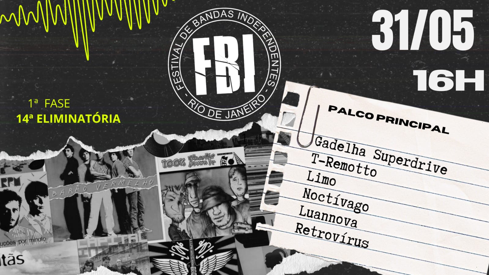 FBI - 1ª FASE / 14ª ELIMINATÓRIA