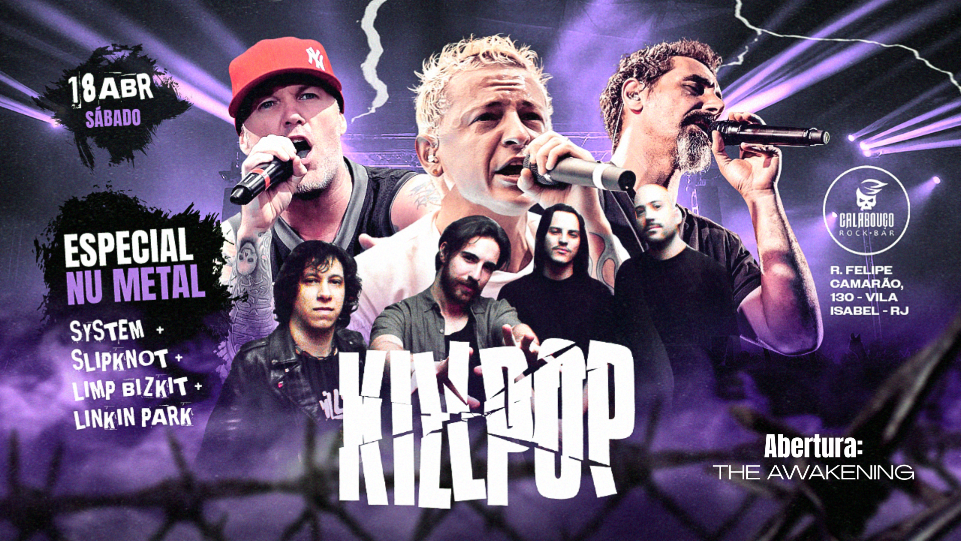KILLPOP - NU METAL E METAL CORE