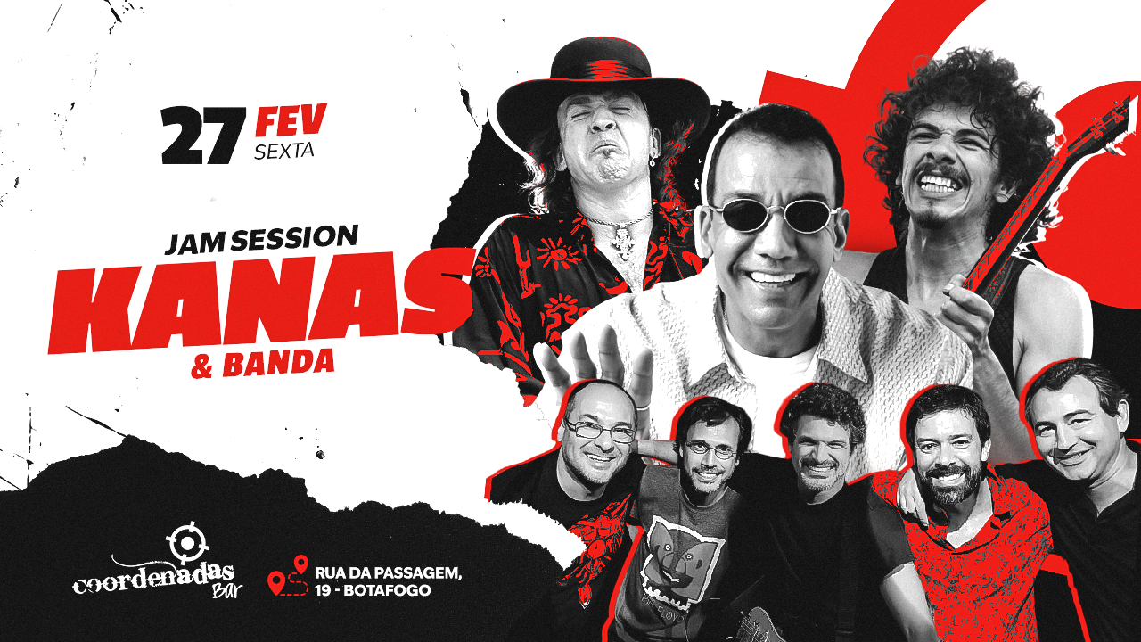 JAM SESSION - KANAS E BANDA - COORDENADAS BAR