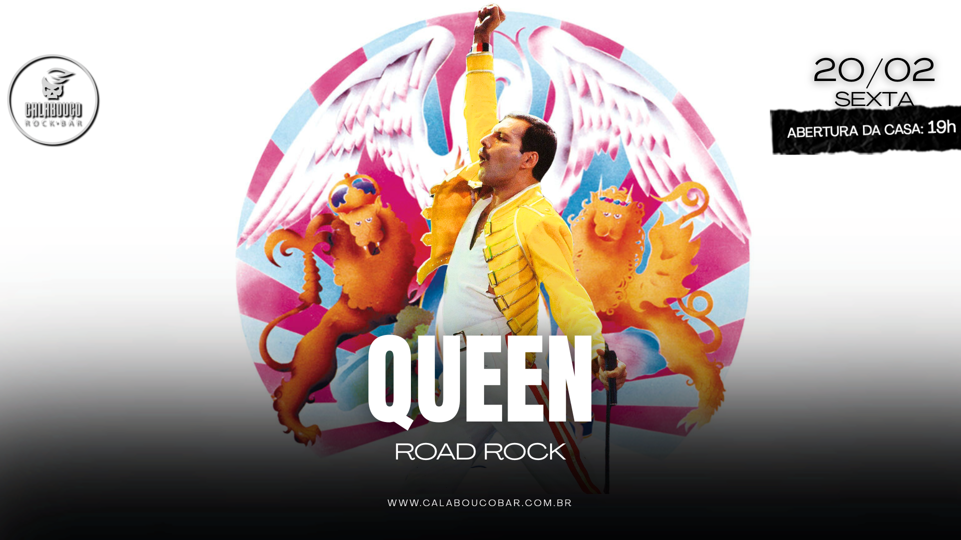 QUEEN com ROAD ROCK