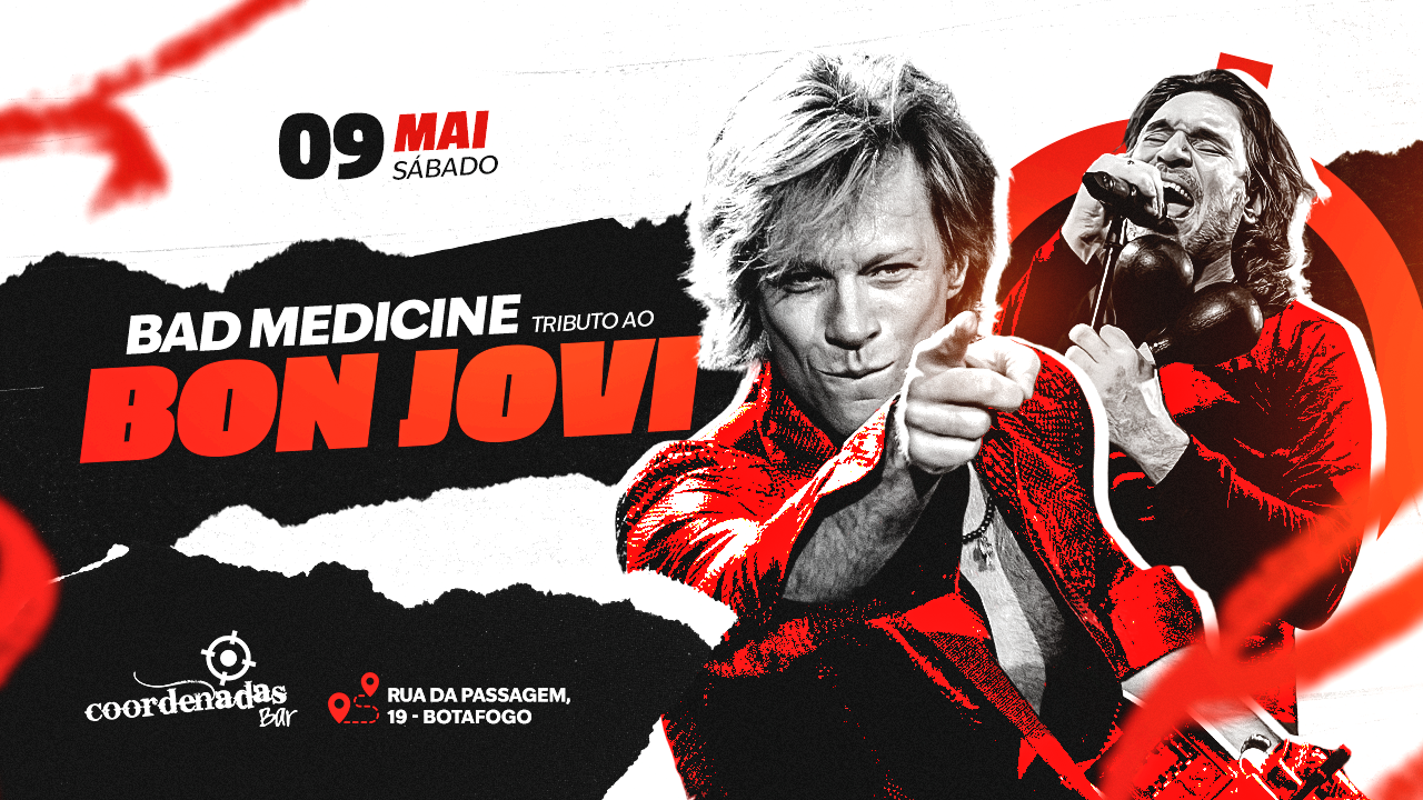 Bad Medicine no Coordenadas Bar 
