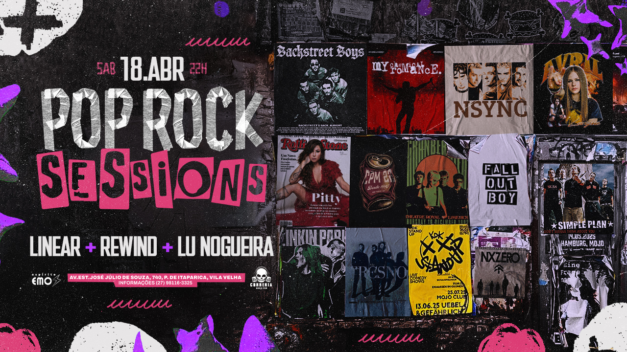 Pop Rock Sessions em Vila Velha