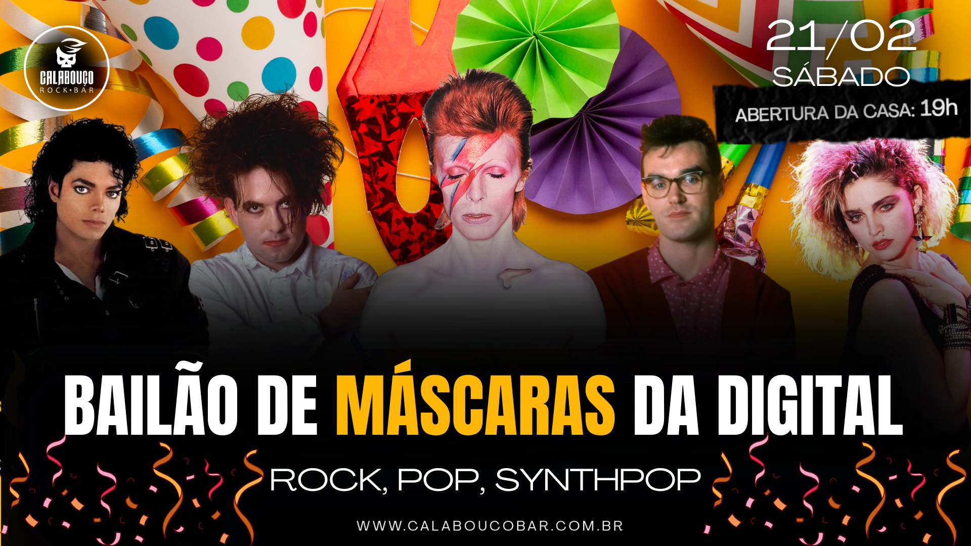 Bailão de Máscaras da DIGITAL