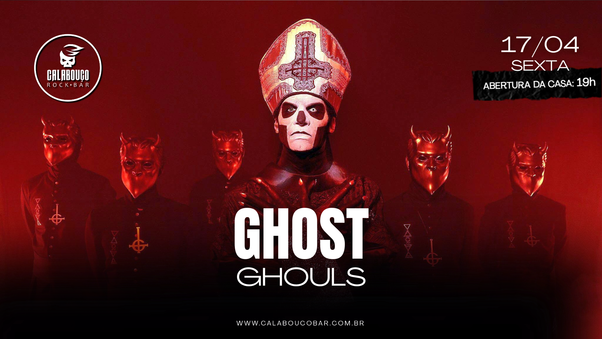 GHOST com Ghouls