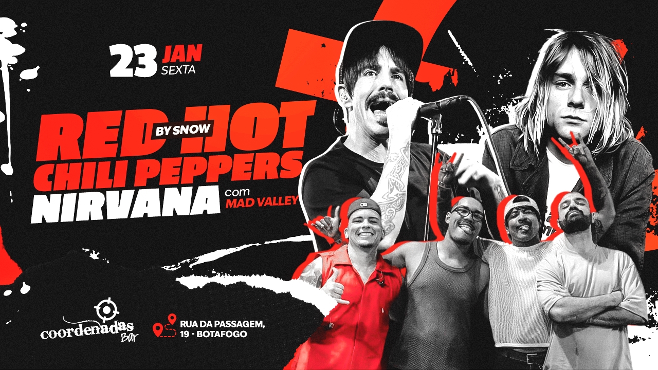 Red Hot Chili Peppers e Nirvana Tributos 
