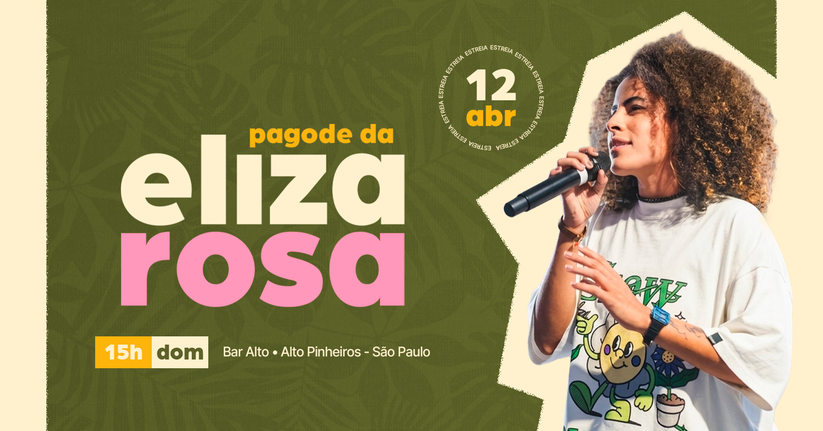 Pagode da Eliza Rosa no Bar Alto 