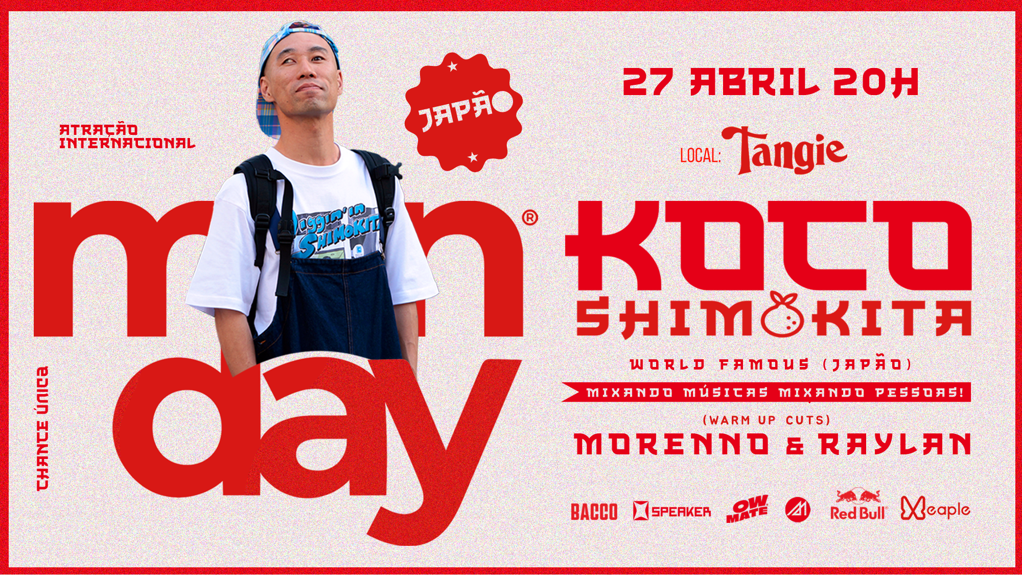 Monday com Koco Shimokita . Japão! 🇯🇵