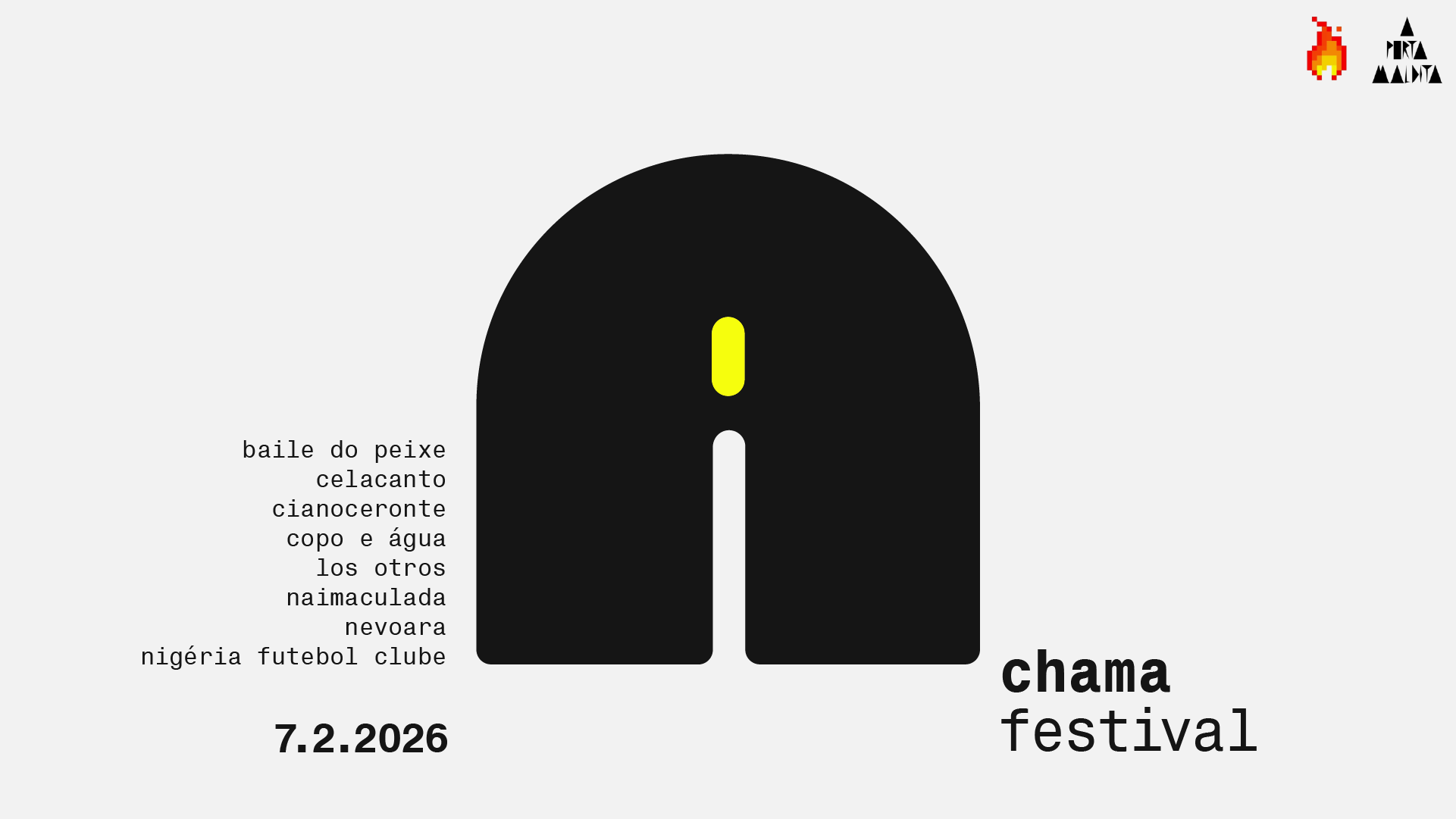 chama festival ii na casa rockambole