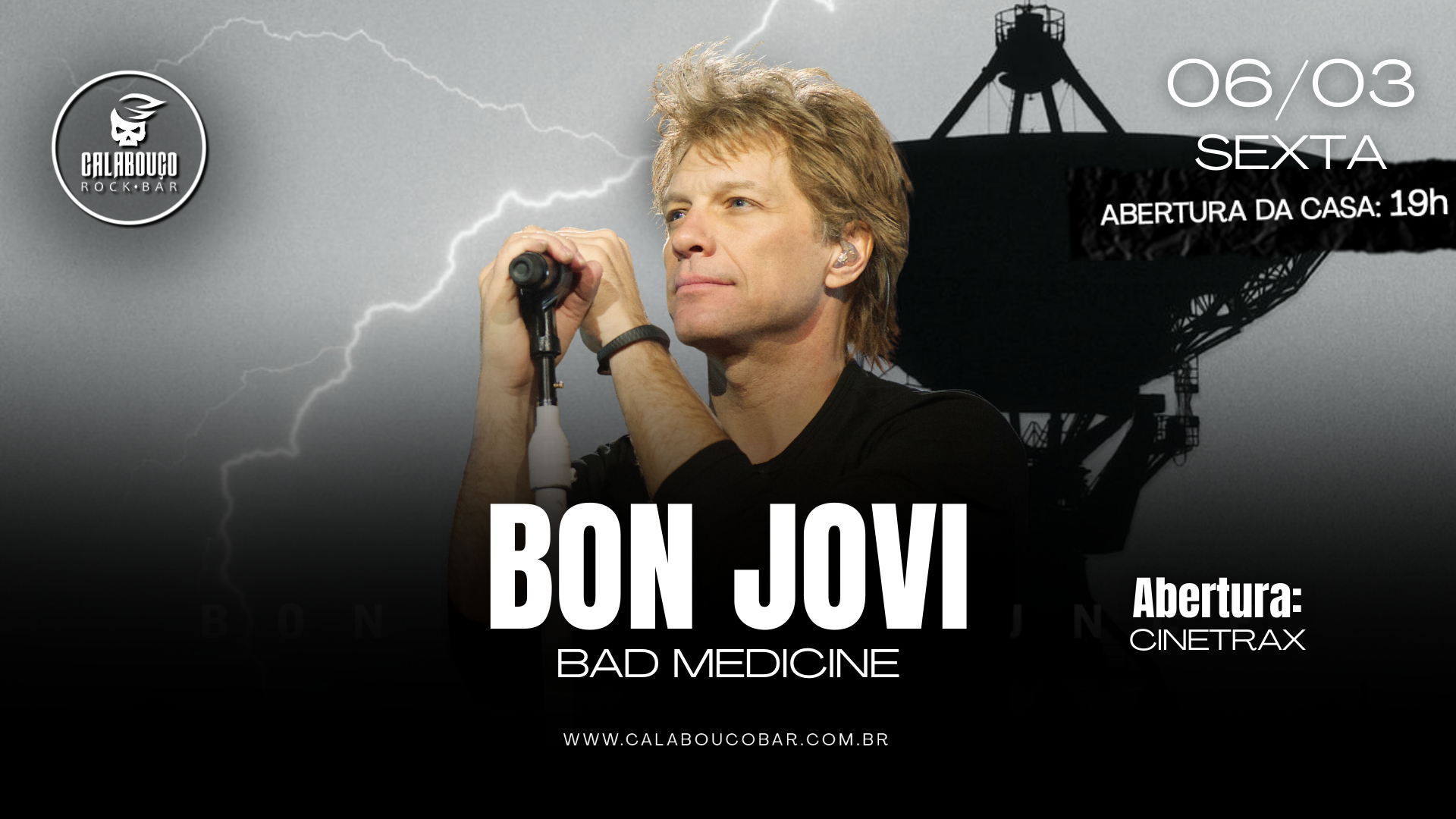 BON JOVI com Bad Medicine