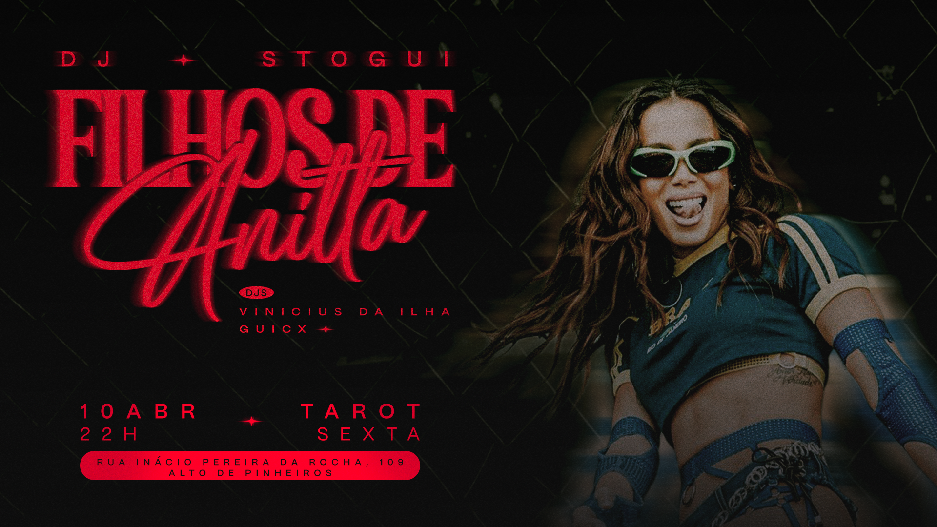 FILHOS DE ANITTA  • 10 DE ABRIL @TAROT