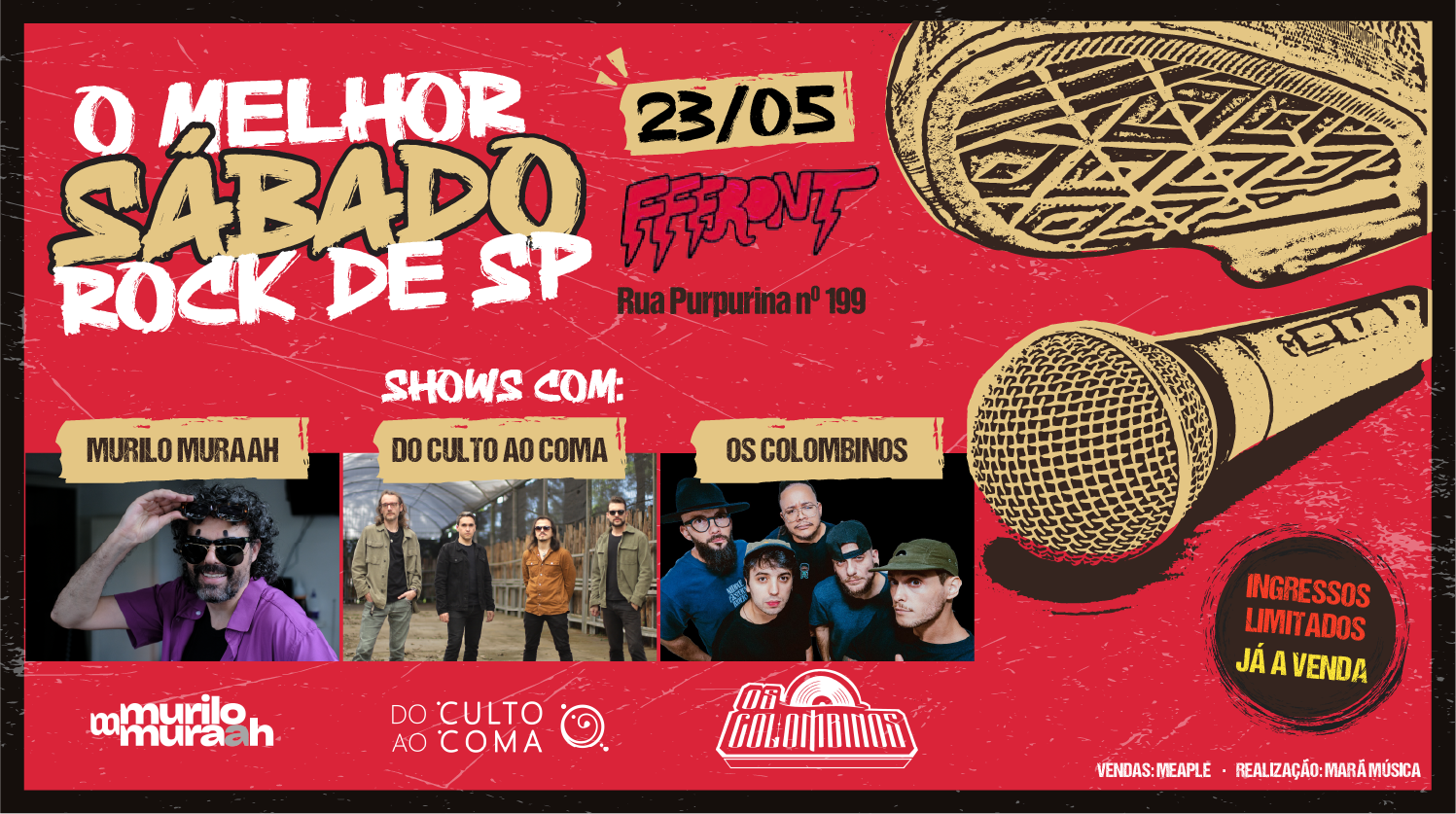 O Melhor Sábado ROCK de São Paulo.