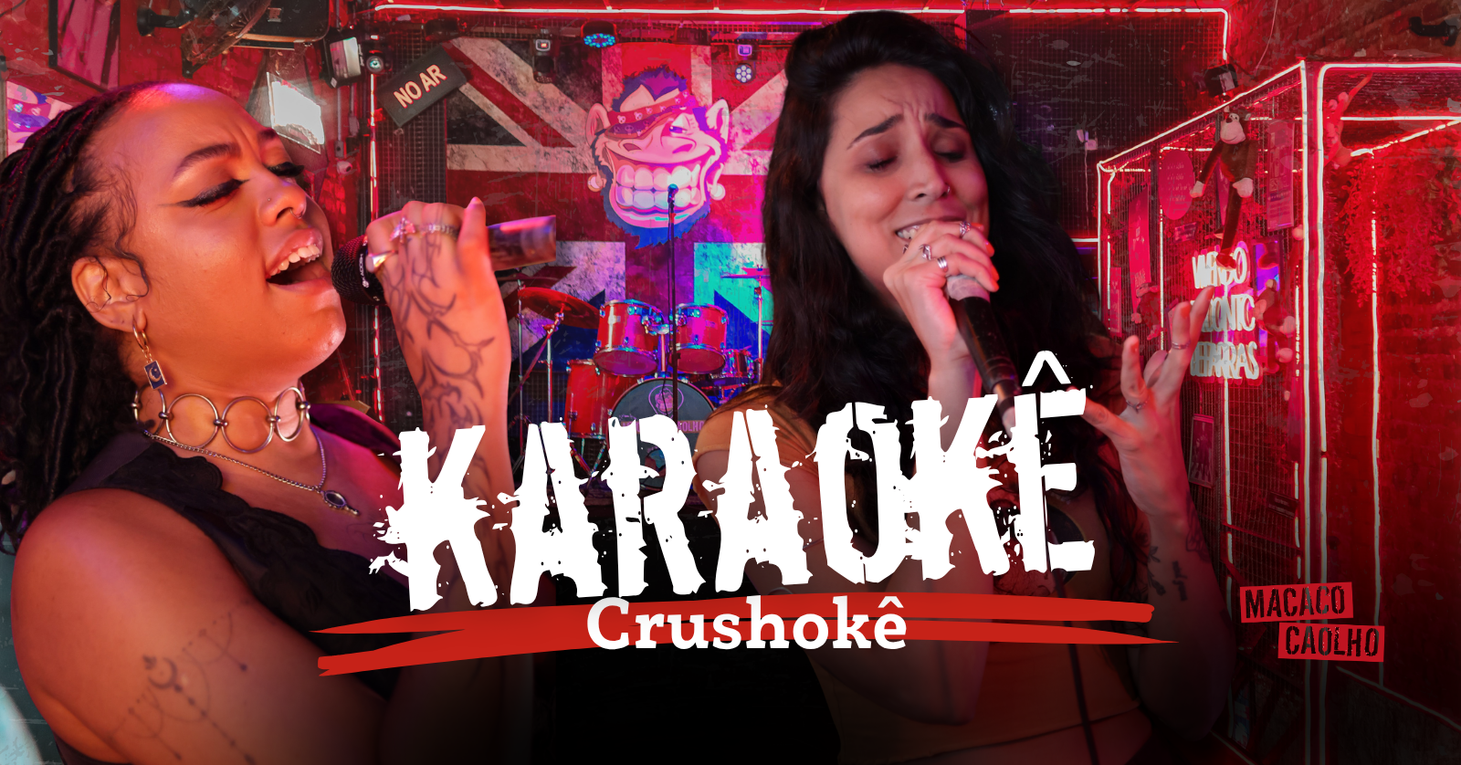 Karaokê com o Crushokê - Quinta 28.05