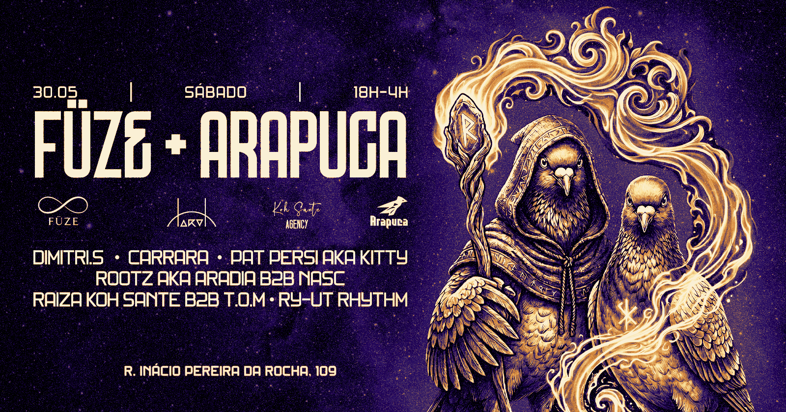 FÜZE + ARAPUCA @ TAROT