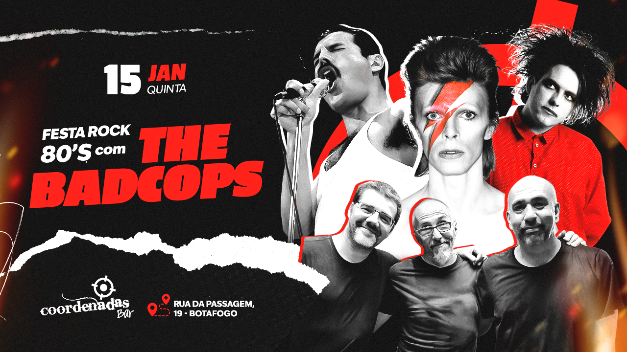 Festa Rock 80´s  com The Bad Cops